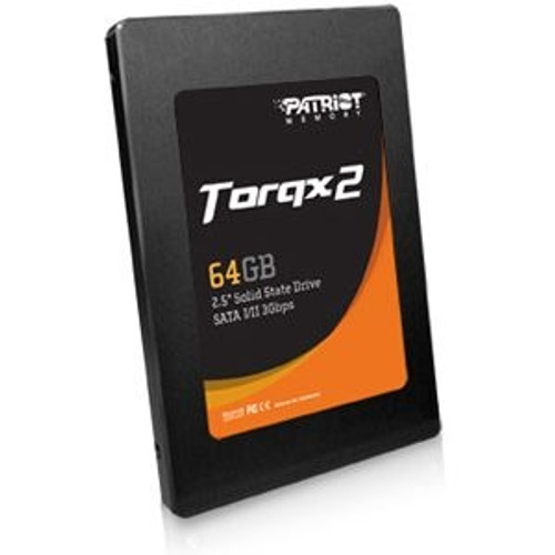 Part No:PT264GS25SSDR - Patriot Memory Torqx 2 PT264GS25SSDR 64 GB Internal Solid State Drive - 2.5 - SATA/300