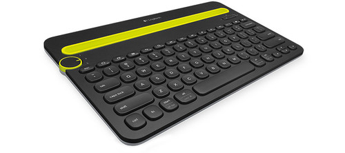 Logitech K480 Bluetooth Black mobile device keyboard