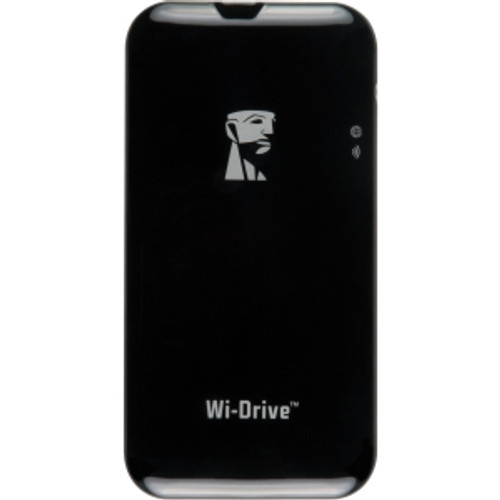 WID/16GBZ - Kingston Wi-Drive 16 GB External Network Flash Drive - Black - Wi-Fi - USB 2.0
