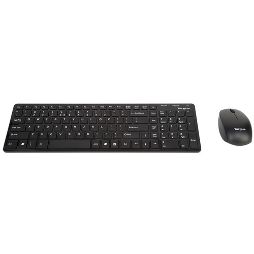Targus AKM15USZ RF Wireless + USB QWERTY English Black keyboard