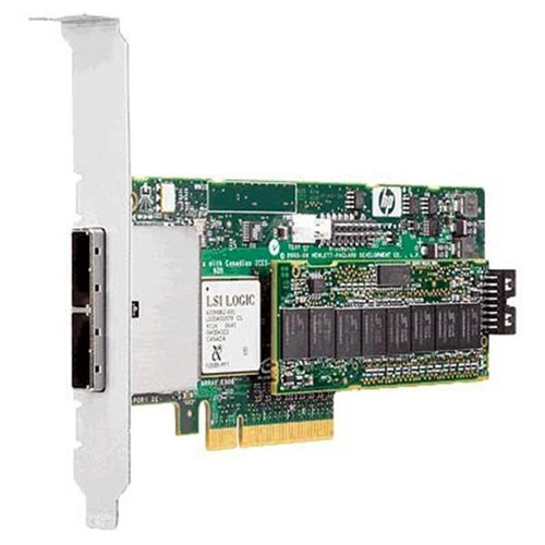 443999-001 - HP Smart Array E500 PCI-Express x8 SAS/SATA-150 RAID Storage Controller Card 256MB Cache Memory