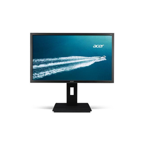 Acer B246HYL Bymdpr 24 inch Widescreen 100,000,000:1 6ms VGA/DVI/DisplayPort LED LCD Monitor, w/ Speaker (Dark Gray)