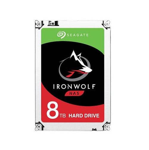 Seagate IronWolf 8TB SATA III 3.5 Internal NAS Hard Drive, 7200