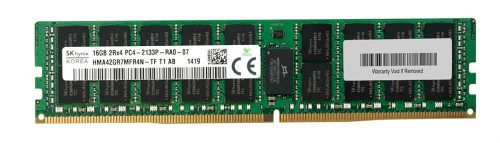 HMA42GR7MFR4N-TF - Hynix 16GB PC4-17000 DDR4-2133MHz ECC Registered CL15 288-Pin DIMM 1.2V Dual Rank Memory Module