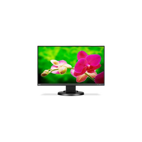 NEC MultiSync E241N-BK 23.8 inch Widescreen 1,000:1 6ms VGA/HDMI/DisplayPort LED LCD Monitor, w/ Speakers (Black)