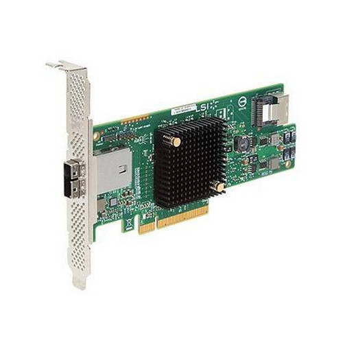 Broadcom LSI SAS 9207-4i4e 8-port 6Gb/s SATA+SAS PCI-Express 3.0 Low Profile Host Bus Adapter, Single