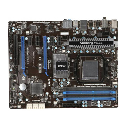 990FXA-GD65-PB-R - MSI 990fxa-gd65 Amd 990fx Socket Am3+/am3 Matx Motherboard W/aud (Refurbished)