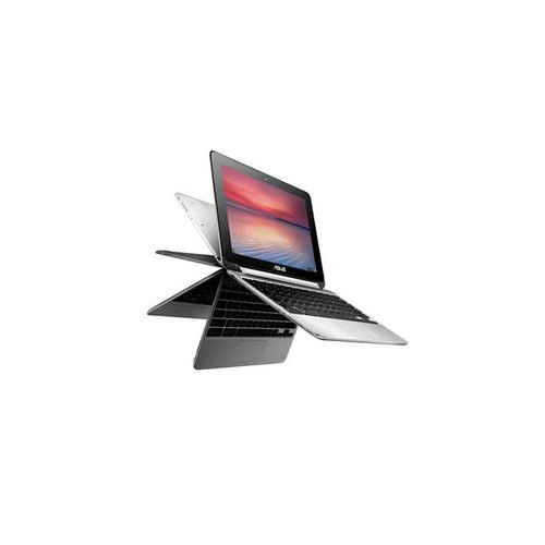 ASUS Chromebook C100PA-DB02 10.1 inch Touchscreen 1.8GHz/ 4GB DDR3/ 16GB SSD + TPM/ Chrome Notebook (Silver)