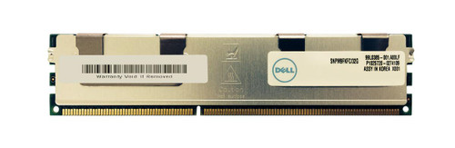 SNPM9FKFC/32G - Dell 32GB (1X32GB) 1333MHz PC3-10600 4RX4 ECC Registered DDR3 SDRAM DIMM Dell Memory Module for