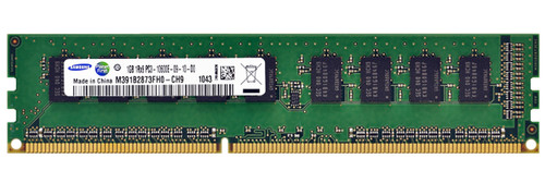 M391B2873FH0-CH9 - Samsung 1GB 1333MHz PC3-10600 CL9 ECC UNBUFFERED Single Rank DDR3 SDRAM 240-Pin DIMM SAMSUNG Memory Module
