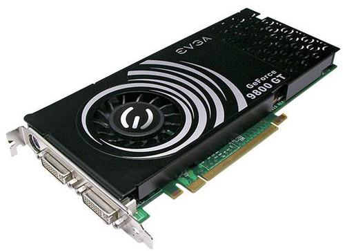 512-P3-N973-S1 - EVGA GeForce 9800 GT 512MB 256-Bit GDDR3 PCI Express 2.0 x16 HDTV/ S-Video Out/ Dual DVI Video Graphics Card
