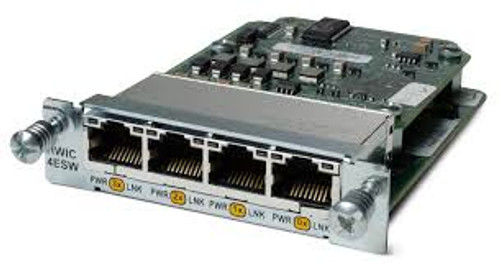 Cisco EtherSwitch HWIC Switch 4 Ports Managed Plug-in module