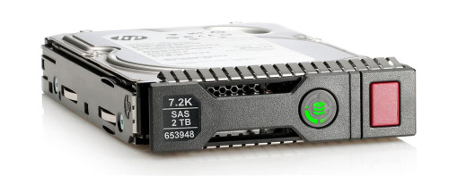 653948-001 - HP 2TB 7200RPM SAS 6GB/s Hot-Pluggable Dual Port MidLine 3.5-inch Hard Drive