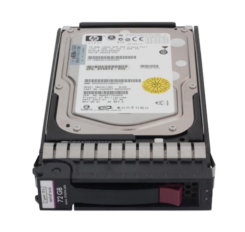 392254-002-U - HP 73GB 15000RPM SAS 3GB/s Hot-Pluggable Dual Port 3.5-inch Hard Drive