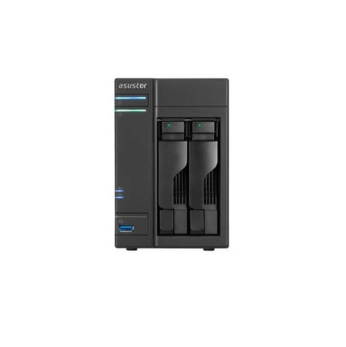 ASUSTOR AS-602T Intel Atom 2.13GHz/ 1GB DDR3/ 2GbE/ 2eSATA/ USB3.0/ 2-bay Desktop NAS