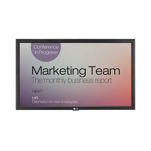 LG Electronics 22SM3B-B 22 inch 4,000,000:1 HDMI/USB 3.0 LED LCD Monitor, w/ Speakers & WebOS (Black)