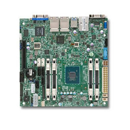 Supermicro A1SAI-2750F-B Intel Atom C2750/ DDR3/ SATA3&USB3.0/ V&4GbE/ Mini-ITX Motherboard & CPU Com