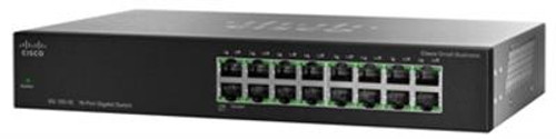 SR2016T-NA - Cisco SG 100-16 16-Port Gigabit Ethernet Switch 16 Ports 16 x RJ-45 10/100/1000Base-T (Refurbished)