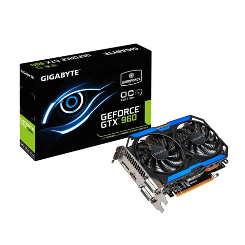 GV-N960IXOC-4GD | GIGABYTE NVIDIA GeForce GTX 960 OC 4GB GDDR5 