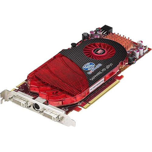 100242L - ATI Tech ATI Sapphire 512MB GDDR3 256-Bit PCI Express Dual DVI/ HDMI/ HDTV-out Video Graphics Card