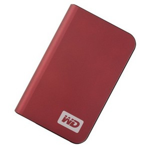 WDMLRC2500TN - Western Digital My Passport Elite WDMLRC2500 250 GB 2.5 External Hard Drive - Cherry Red - USB 2.0 - 5400 rpm