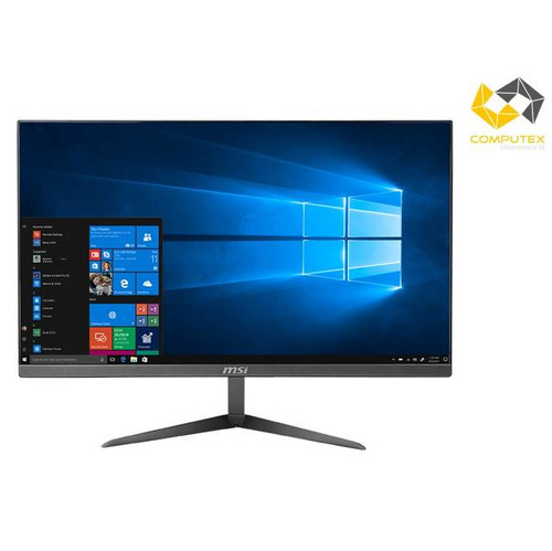 MSI PRO 24X 7M-025US 23.8 inch All-in-one Intel Celeron 3865U 1.8GHz/ 4GB DDR4/ 500GB HDD + 32GB M.2