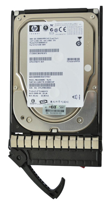 461137-B21B - HP 1TB 7200RPM SAS 3GB/s Hot-Pluggable Dual Port MidLine 3.5-inch Hard Drive