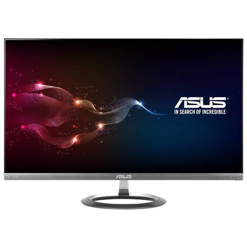 Asus MX27AQ 27 inch Widescreen 100,000,000:1 5ms HDMI/DisplayPort LED LCD Monitor, w/ Speakers (Space Gray&Black)