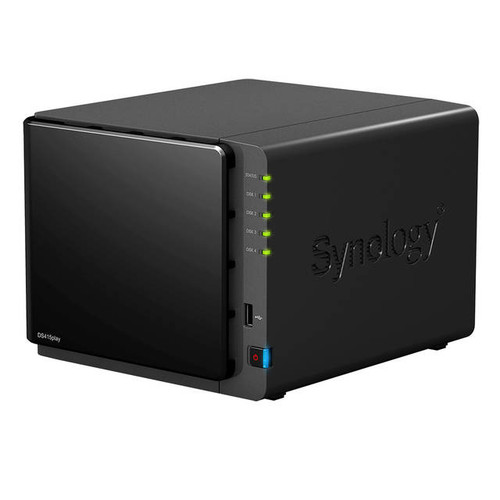 Synology DiskStation DS415PLAY Embrace the Ultimate Media Center Desktop NAS w/ High Capacity