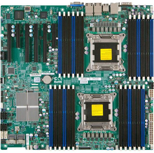 Supermicro X9DR3-LN4F+-O Dual LGA2011/ Intel C606/ DDR3/ SATA3/ V&4GbE/ EATX Server Motherboard