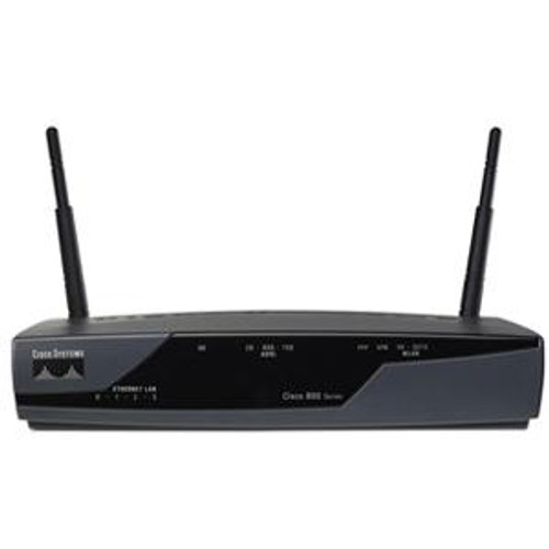 CISCO877-SEC-K9-RF - Cisco 877 Integrated Services Router 4 x 10/100Base-TX LAN 1 x ADSL WAN (Refurbished)