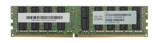 UCS-ML-1X324RU-A - Cisco 32GB PC4-17000 DDR4-2133MHz ECC Registered CL15 288-Pin Load Reduced DIMM 1.2V Quad Rank Memory Module