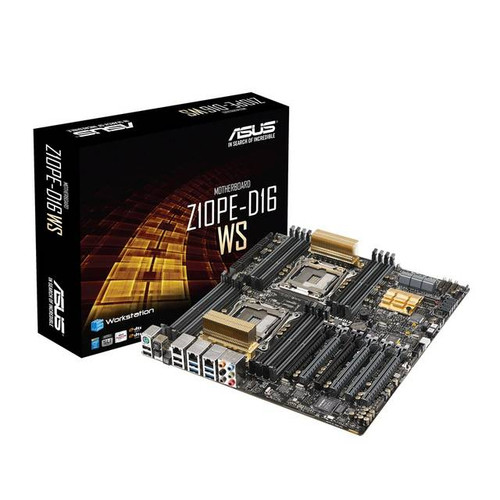 ASUS Z10PE-D16 WS LGA2011-v3/ Intel C612 PCH/ DDR4/ Quad CrossFireX & 3-Way SLI/ SATA3&USB3.0/ M.2/ A&V&2GbE/ EEB Server Motherboard