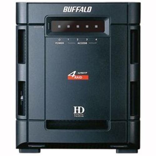 HD-QS1.0TSU2/R5 - Buffalo DriveStation Quattro Hard Drive Array - 4 x HDD Installed - 1 TB Installed HDD Capacity