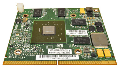 598608-001 - HP nVidia Quadro FX880M PCI-Express 2.0 1GB Mezzanine Video Graphics Card