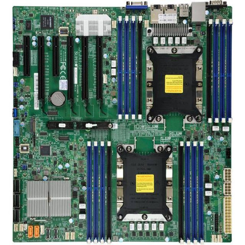 Supermicro X11DPI-NT-B Dual LGA3647/ Intel C622/ DDR4/ SATA3&USB3.0/ V&2GbE/ EATX Server Motherboard