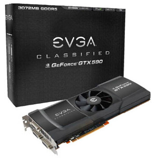 015-P3-1582-A1 - EVGA GeForce GTX 580 Superclocked 1536MB 384-Bit GDDR5 PCI Express 2.0 x16 HDCP Ready SLI Support Video Graphics Card