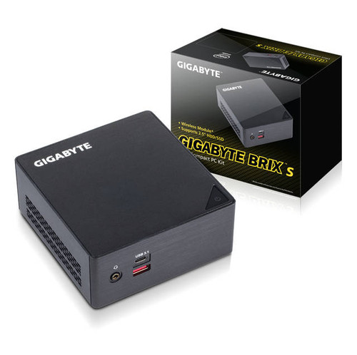 GIGABYTE GB-BSI7HAL-6500 Intel Core i7-6500U 2.5GHz/ WiFi/ A&V&GbE/ Mini PC Barebone System