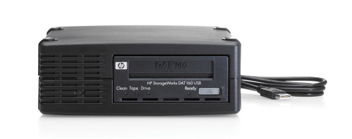 Q1581A - HP StorageWorks DAT160 80GB (Native)/160GB (Compressed) USB External Tape Drive