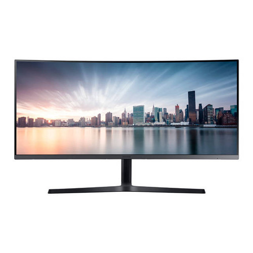 Samsung C34H890WJN 34 inch Curved Widescreen 3,000:1 4ms HDMI/DisplayPort/USB LED LCD Monitor (Black/Titanium)