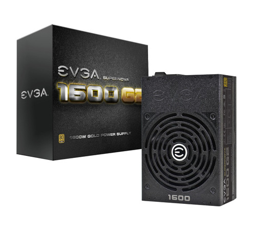 120-G2-1600-X1 - EVGA SuperNOVA 1600 G2 1600-Watts Fully Modular NVIDIA SLI and Crossfire Ready 80+ Power Supply (Gold)