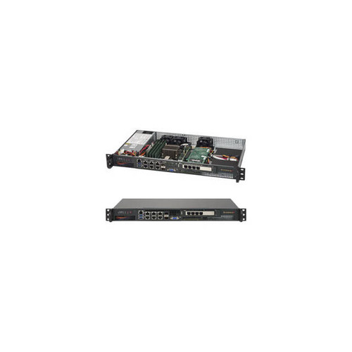 Supermicro SuperServer SYS-5018D-FN8T Intel Xeon D-1518 200W 1U Rackmount Server Barebone System (Bla