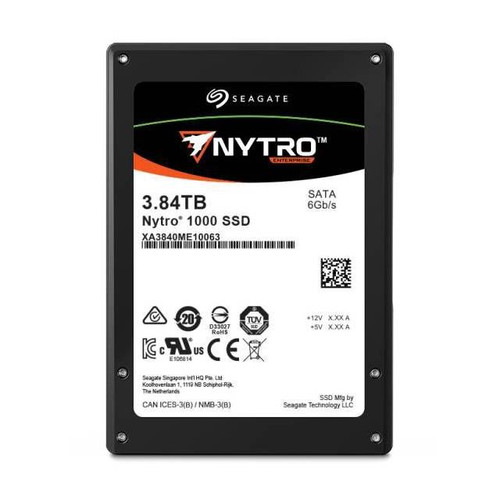 Seagate Nytro 1000 XA3840ME10063 3.84TB 2.5 inch SATA 6Gb/s Solid State Drive (3D TLC)
