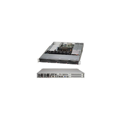 Supermicro SuperServer SYS-5017R-WRF LGA2011 500W 1U Rackmount Server Barebone System (Black)