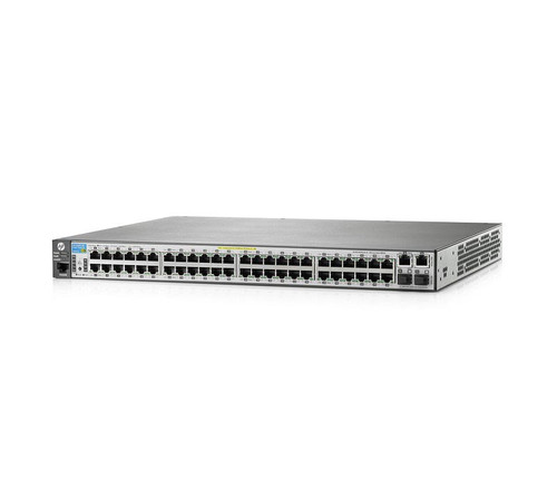 Part No:J9627A#ABA - HP ProCurve E2620-48-PoE+ 48-Ports Layer 3 Switch Manageable 10/100/1000Base-T Power Over Ethernet 2 x SFP (mini-GBIC)