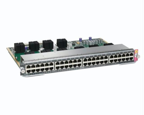 WS-X4648-RJ45-E - Cisco Catalyst 4500 E-Series 48-Port Poe 802.3AF 10/100/1000RJ-45 Switch (Refurbished)