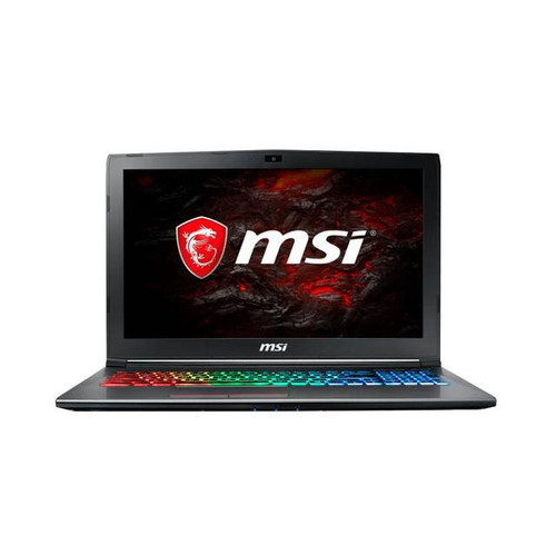MSI GF62 7RE-1452 15.6 inch Intel Core i7-7700HQ 2.8GHz/ 16GB DDR4/ 1TB HDD/ GTX 1050 TI/ USB3.0/ Windows 10 Notebook (Black)
