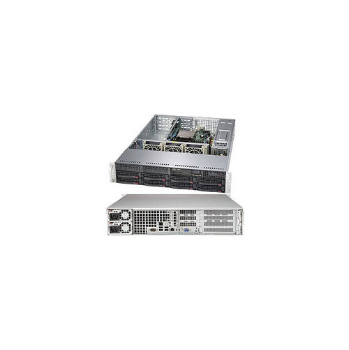 Supermicro SuperServer SYS-5028R-WR LGA2011 500W 2U Rackmount Server Barebone System (Black)