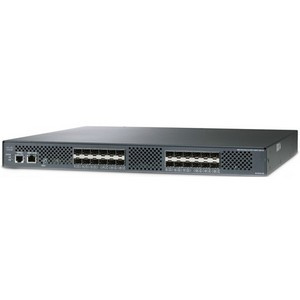 AG647A - HP MDS 9124 Fabric Switch 16 Ports 4Gb Fibre Channel 1U Rackmountable
