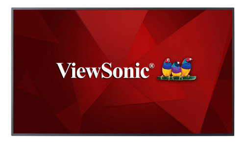 Viewsonic CDE6510 Digital signage flat panel 65" LCD 4K Ultra HD Black signage display